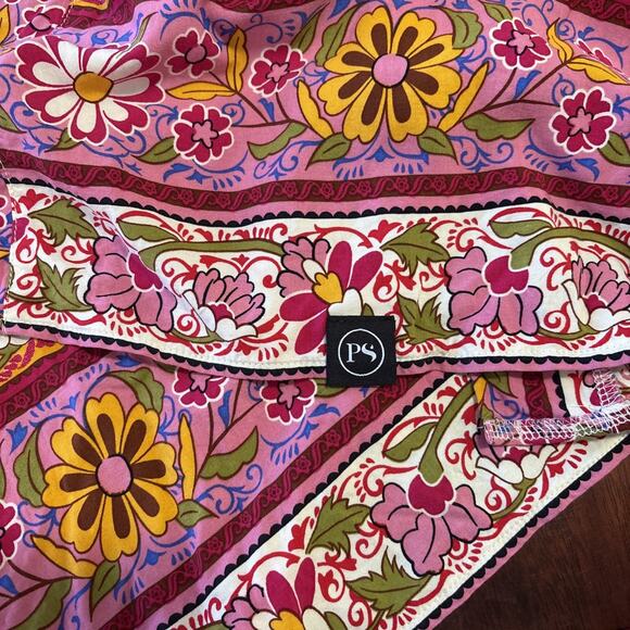 Wildflower Womens Boho Tie Front Kimono One Size Indie Hippie Floral Bird Print - Picture 5 of 9